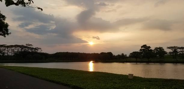 istock Outdoor scenery with cloudy sky 1391080090