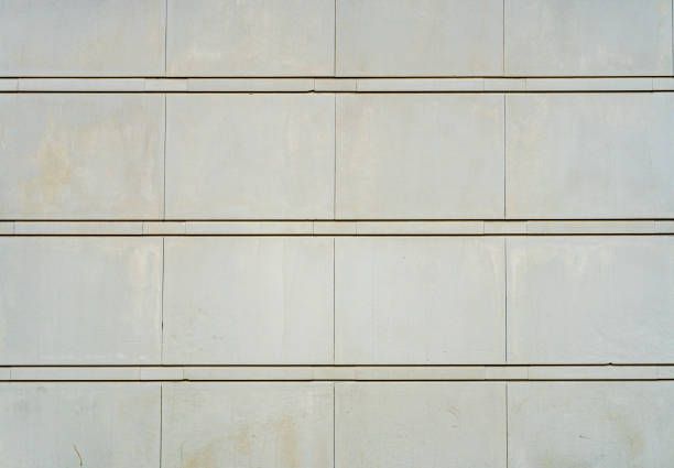 istock Stoneware wall, with straight geometric lines 1391080257