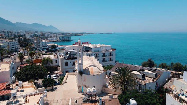 istock Old harbour in Kyrenia, North Cyprus 1391080281
