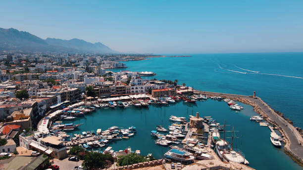 istock Old harbour in Kyrenia, North Cyprus 1391081047