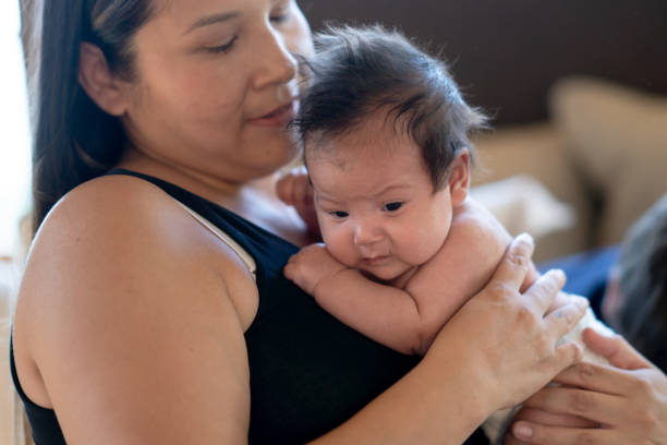 istock Native American Mother and Her Baby 1391081169