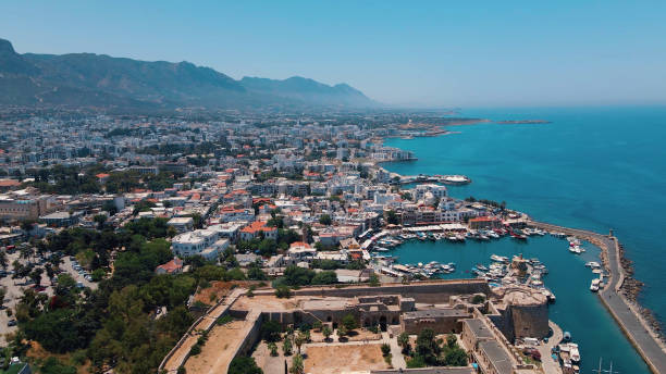 istock Old harbour in Kyrenia, North Cyprus 1391081325
