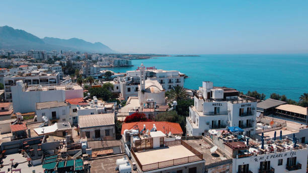 istock Old harbour in Kyrenia, North Cyprus 1391081483