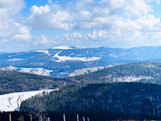 istock Black forest landscape seen from the Belchen summit 1391088331