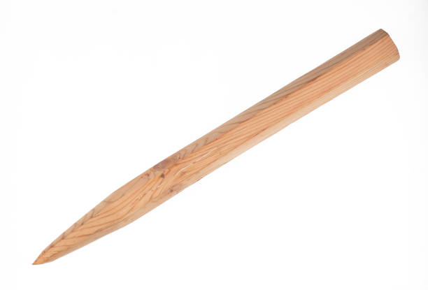 istock wooden aspen stake isolated on white background 1391089389