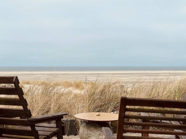 Der Strandkorb am Nordsee Strand