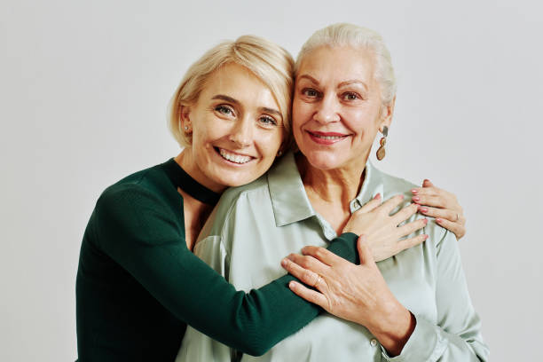 istock Young Woman with Mom Portrait 1391098877