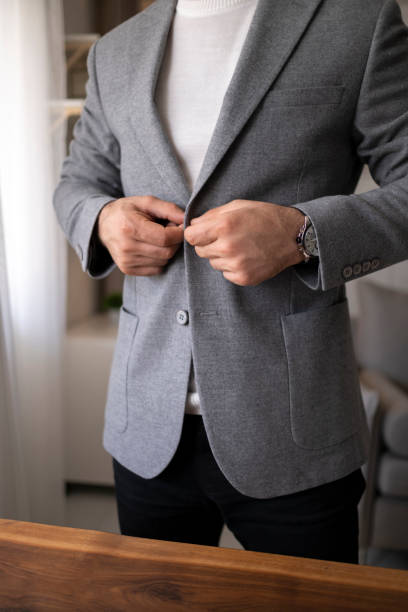 istock Success matches perfectly with a stylish suit 1391104481