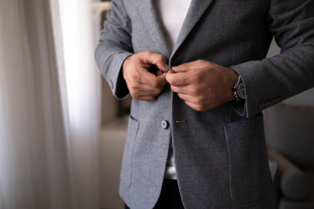 istock Success matches perfectly with a stylish suit 1391104557