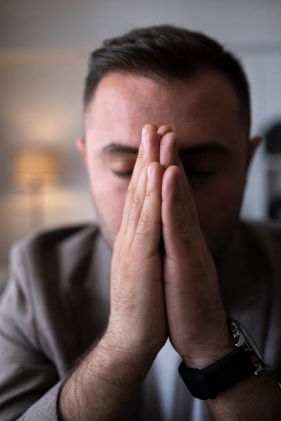 istock Sad frustrated millennial man suffering from stress 1391106855