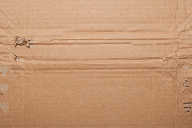 istock Torn wrinkled cardboard used as a background design element. 1391107310