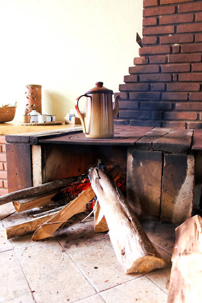 istock Wood burning stove 1391108613