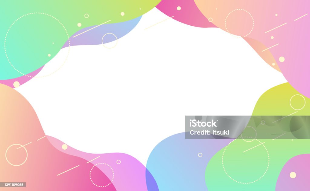 Pop Message Background Colorful Pop Background Illustration Material Stock Illustration ...