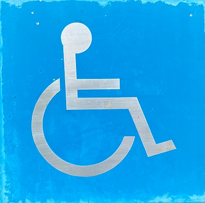 Sign: Wheelchair