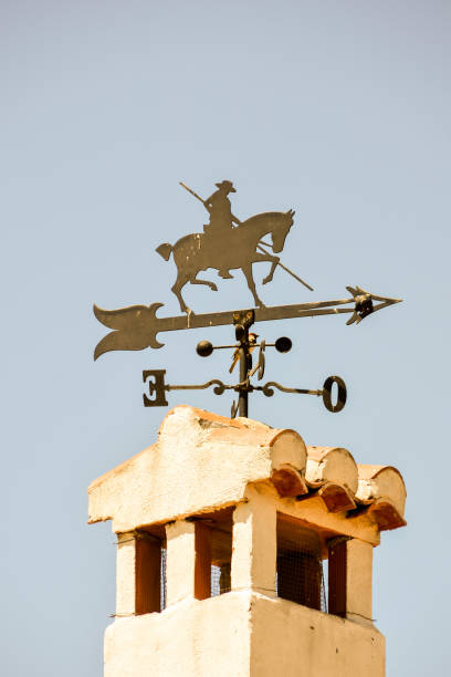 istock Horse-shaped weather vane. 1391118143