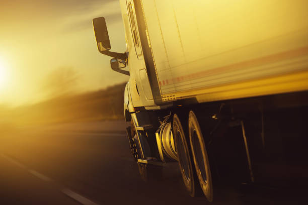 istock Long Haul Shipping Using Semi Truck 1391130787