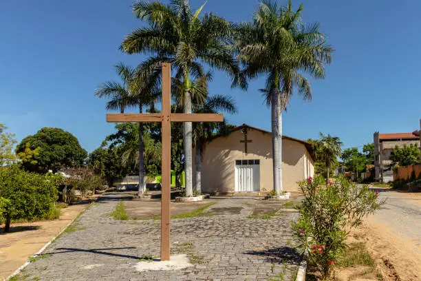 Church in the city of Januária, State of Minas Gerais, Brazil