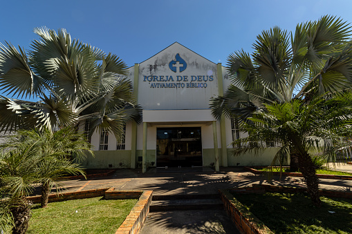 Church in the city of Januária, State of Minas Gerais, Brazil