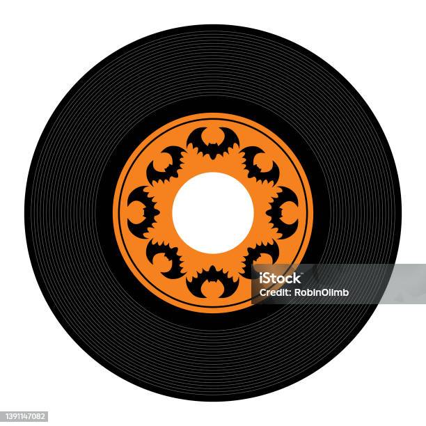 Fortyfiverpmrecord Stock Illustration - Download Image Now