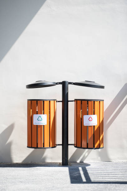 istock beautiful and design rubbish bin in hotel 1391148816