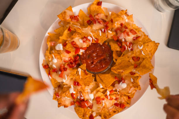 istock Tasty Looking Mexican Nachos 1391166953