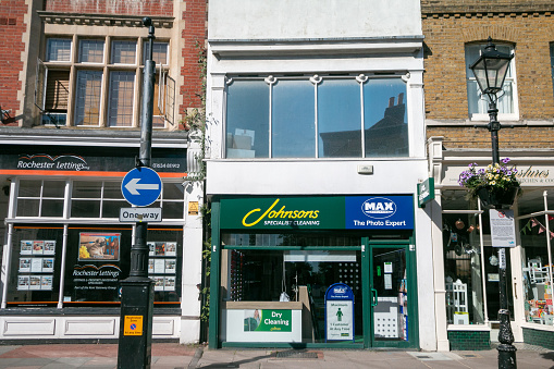 Johnsons Specialist Cleaning on Rochester High Street in Kent, England. This is a commercial business.