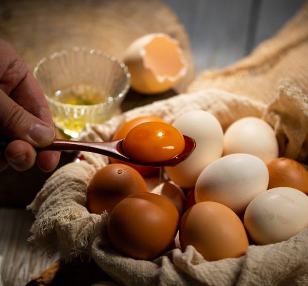 istock Put the eggs in the bamboo basket 1391171521