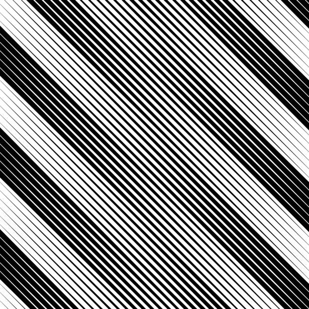 Diagonal fading pattern of lines vector art illustration