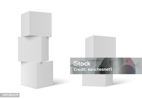 istock Stacked cubes 1 1391182579