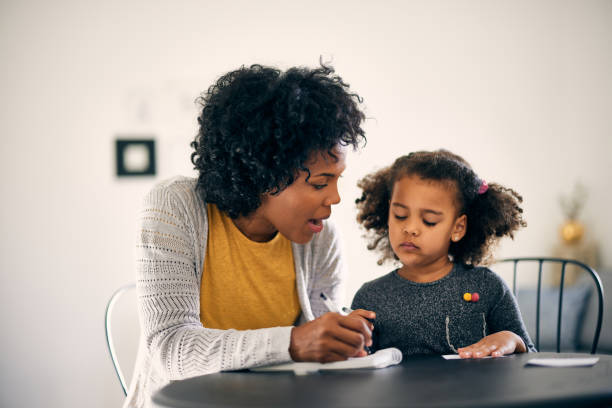 istock Little curious girl, trying to understand the assignment 1391187846