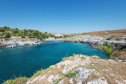 Porto Badisco is a little town in Puglia in the south of Italy. It’s a lovely spot for bathing and snorkeling in the summer. Beautiful coastline.