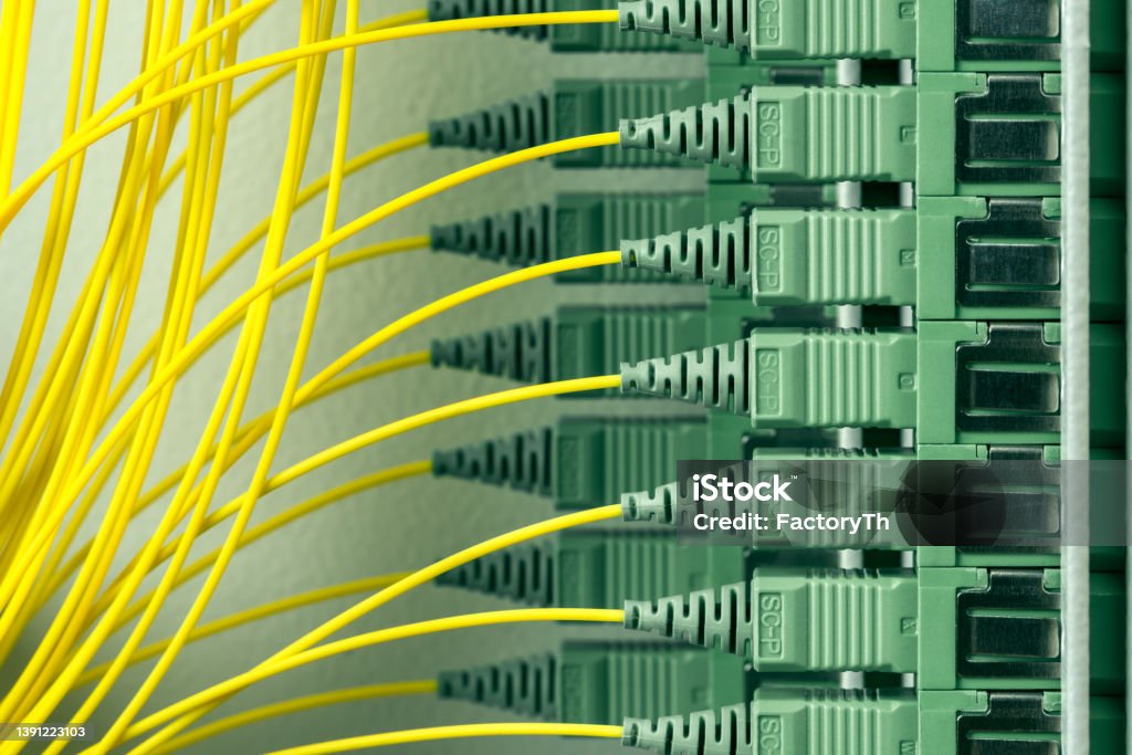 Optical Control Panel Optical Distribution Panel With Optic Patch Cord Cables Single Mode ...