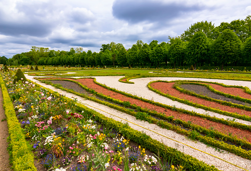 Charlottenburg gardens in spring, Berlin, Germany