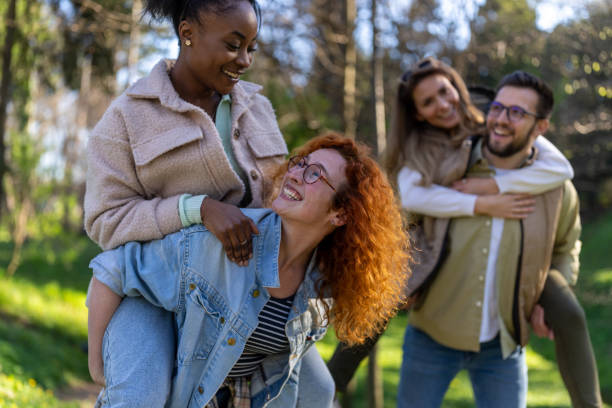 istock Friends having a great time together 1391226052