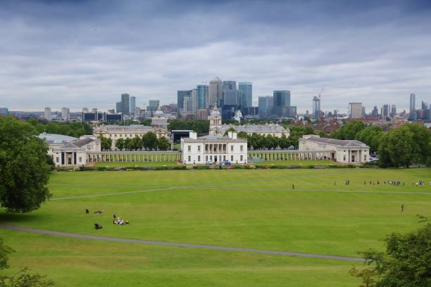 istock Greenwich cityscape in London UK 1391226587