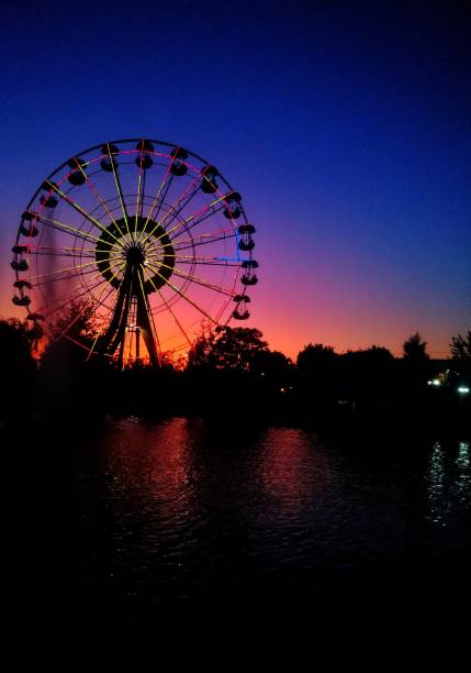 istock Ferris wheel in the park 1391227945