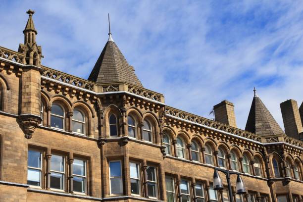 Gritstone building in Huddersfield