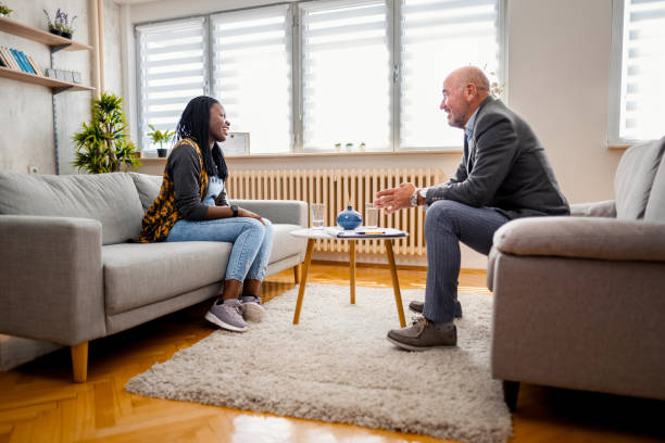 istock Black woman explaining her problems on therapy session at psychologist's office 1391232964