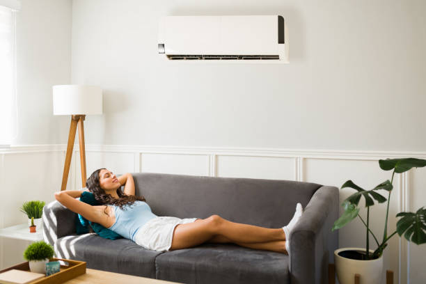 istock Resting after coming home with a cold air conditioning 1391233179