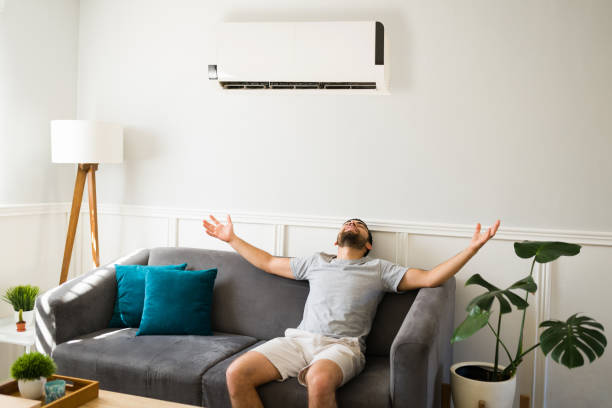 istock Relaxing with the best air conditioning 1391233558
