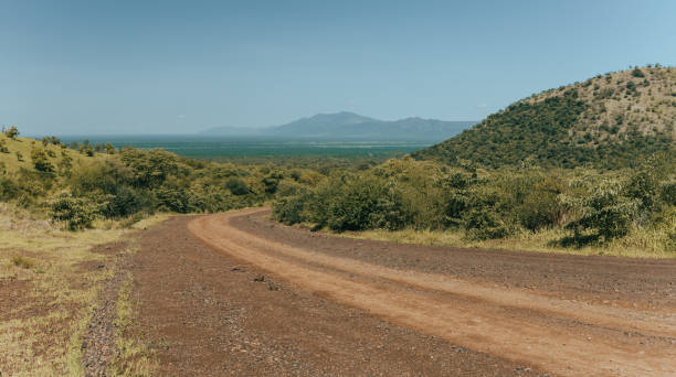 オモ渓谷のマゴ国立公園、南部諸国エティオピア - africa rain east africa ethiopia ストックフォトと画像