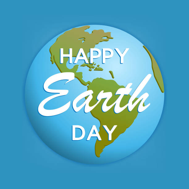 istock Happy earth day and world map in concept environment, ecology of vector. 1391239608