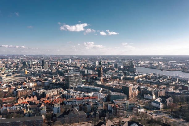 Cityscape of Hamburg, Germany