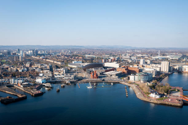 istock Aerial view of Cardiff Bay 1391245522