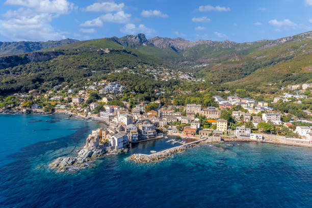 istock Landscape with Erbalunga village, Corsica 1391251352