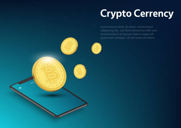 istock Cryptocurrency Bitcoin with Smartphone, blockchain technology, money market, finance, vector illustration. 1391255938