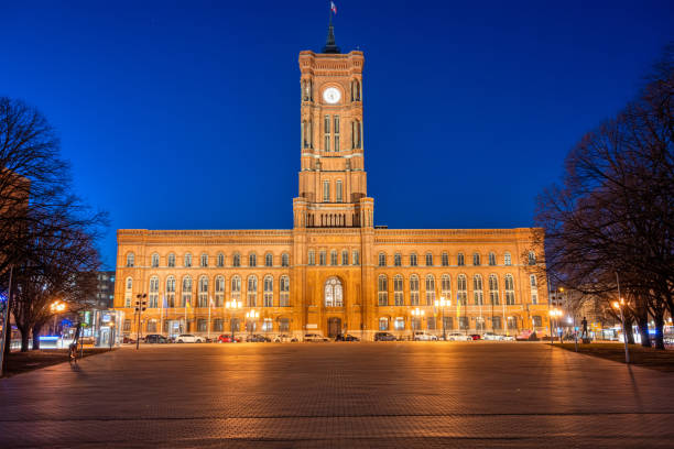 istock The Berlin town hall at dawn 1391256954