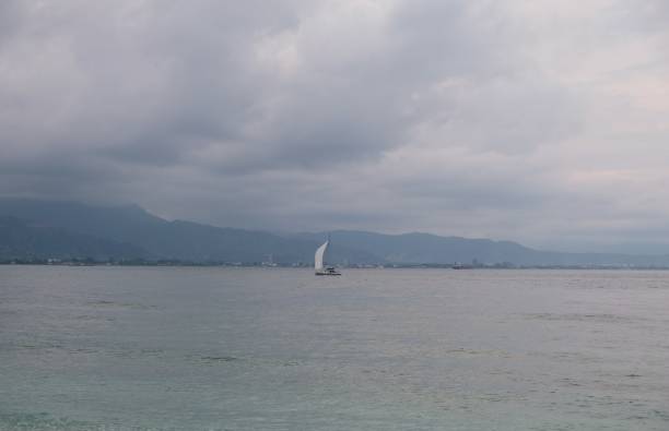 istock Boats on Dili beach in East Timor. 1391258299
