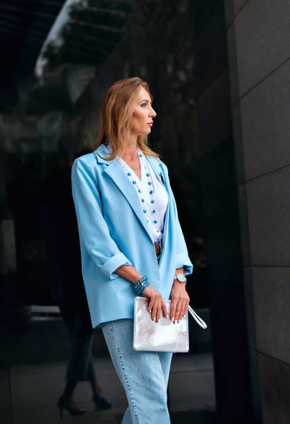 istock Women's modern business clothes. 1391265976