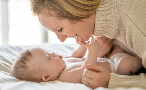 istock Face-to-Face with Mommy 1391274533
